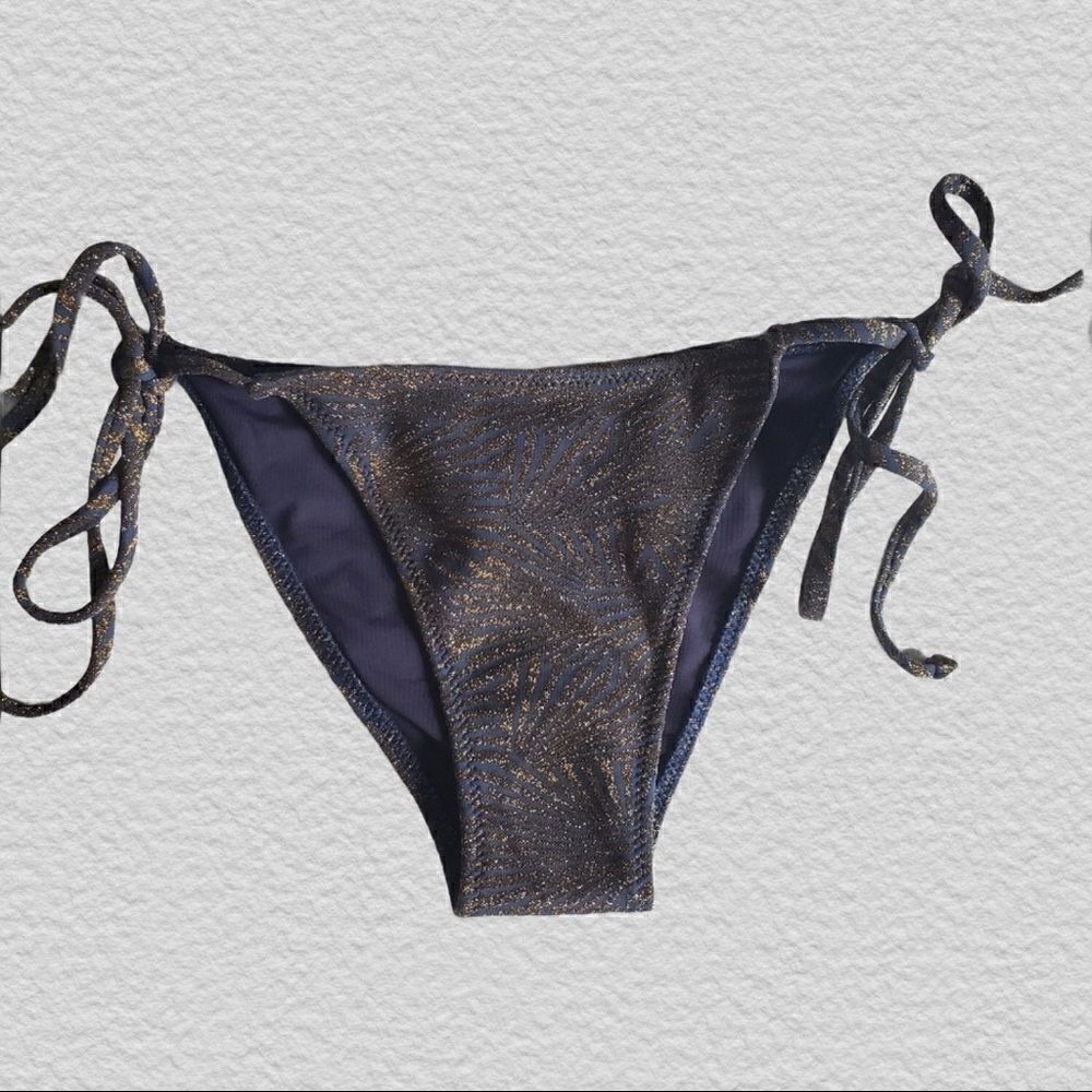 Koral Swim Metallic Bikini Bottom NWT